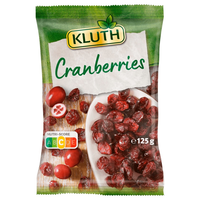 Kluth Cranberries 125g